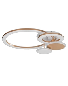 Люстра с ПДУ «Ринго» 4хLED 100 Вт 3000-6000К золото 60×50×10.5 см Bayerlux