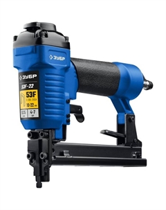 Степлер 53F-22, профессиональный, пневматический, для скоб 20 Ga, 10 - 22 мм Зубр