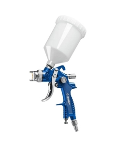 Краскопульт PRO, пневматический, профессиональный, HVLP, c верхним бачком, 1.7 мм Зубр