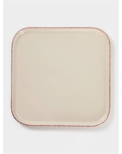 Блюдо сервировочное «Альпийский крем», 20.5×2, керамика, бежевое Доляна