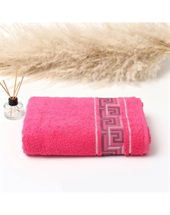 Полотенце махровое Tavropos 70х130см, цвет розовый, 460г/м, хлопок Дм