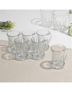 Набор кружек Sunstar, 140 мл, 6 шт Kaveh