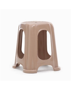 Табурет садовый "Ротанг" 38,5 х 38 х 44 см, коричневый Шафран