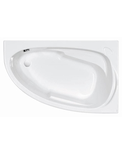 Ванна акриловая Cersanit Joanna 140×90 см, правая, без ножек, каркаса и панели