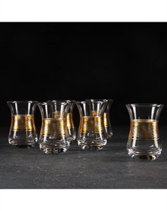 Набор стеклянных стаканов «Гармония», 140 мл, в упаковке, 6 шт Ас-декор