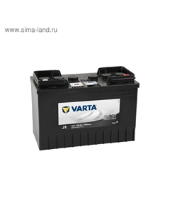Автомобильный аккумулятор Varta 125 Ач, обратная полярность PRO-motive Black 625 012 072