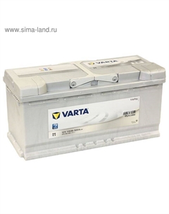 Автомобильный аккумулятор Varta 110 Ач, обратная полярность Silver Dynamic 610 402 092