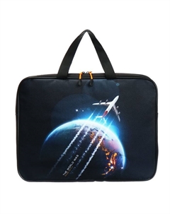 Папка с ручками текстильная А4, 370 х 280 х 60 мм, "Space" Stavia