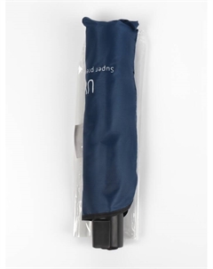 Зонт механический «Однотонный», 4 сложения, 8 спиц, R=47/55 см, d=94 см, синий Qf