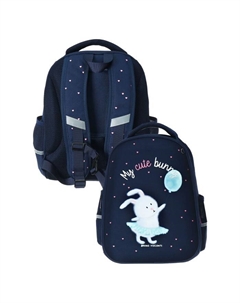 Рюкзак каркасный, 38 х 30 х 20 см, Bruno Visconti 12-001 "MY CUTE BUNNY" Brunovisconti