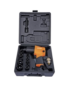 Гайковерт пневматический ударный AIW-02S, набор удар. головок, 7500 об/мин, 567 Нм Кратон