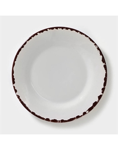 Тарелка фарфоровая Antica perla, d=24 см Хорекс