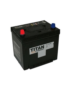 Автомобильный аккумулятор Titan Asia Standart 62 Ач 6СТ-62.1 VL (D23FR), прямая полярность Титан