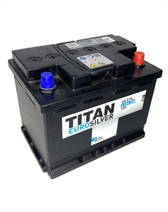 Автомобильный аккумулятор Titan Euro Silver 63 Ач 6СТ-63.0 VL (kamina), обратная полярность Титан