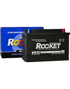 Автомобильный аккумулятор Rocket 78 Ач SMF 78L-L3, обратная полярность