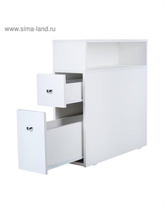 Тумба напольная для ванной комнаты "Вега 2301", 23,2 х 66 х 70 см Alterna