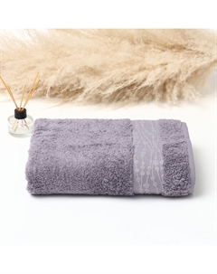 Полотенце махровое Care, 50×90 см, сиреневое Cleanelly