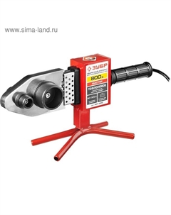 Сварочный аппарат «ЗУБР» АСТ-800, для полипропиленовых труб, 800 Вт, 260°, 20-63 мм, кейс Зубр