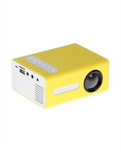 Проектор Unic T300, 800 лм,1920x1080, 800:1, ресурс лампы: 30000 часов, USB, HDMI, желтый