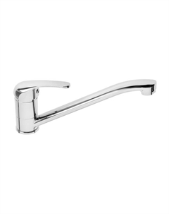 Смеситель для кухни «СоюзКран» 567-051, однорычажный, длина излива 250 мм, цинк, хром Союзкран