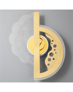 Бра «Селдо 1» LED 20 Вт 4000К золото 25×20×3.5 см Bayerlux