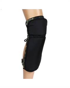 Наколенники №2, с защитной юбкой от снега, 10 мм Ice time