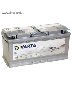 Автомобильный аккумулятор Varta 105 Ач, обратная полярность Silver Dynamic AGM 605 901 095