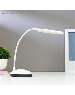 Лампа настольная 16104/1 LED 2 Вт USB АКБ 3 режима белый 6.3×11×39 см Risalux