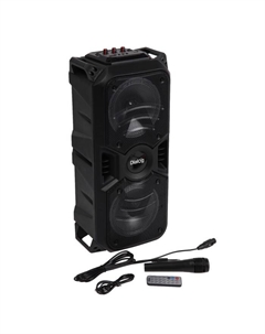 Портативная караоке система Dialog Oscar AO-11, 26 Вт, FM, AUX, USB, BT, микрофон, 3600 мАч