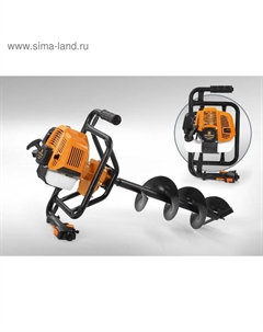 Мотобур CARVER AG-152/000, 2Т, 1400 Вт, 110-280 об/мин, d=20 мм, без шнека Carver