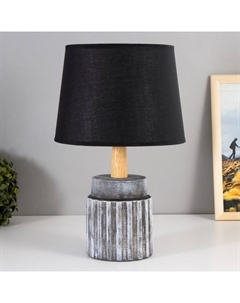 Настольная лампа «Сандра» Е14 40 Вт черный 22×22×36 см Risalux