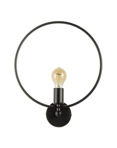 Бра «Баста» Е27 черный 30×30×10 см Bayerlux