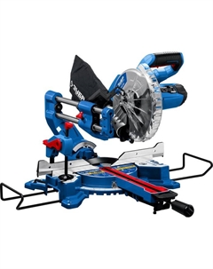 Пила торцовочная с протяжкой ППТ-216-П, 220 В, 1800 Вт, d=216×30 мм, 90°/45°=70/40 мм Зубр