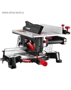 Пила торцовочная комбинированная «» ЗПТК-255-1800, d=250 мм, 4500 об/мин, 1800 Вт Зубр