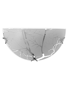 Светильник «Багульник» моллир., 1×60 Вт Е27, хром, d=30 см, h=5.5 см Bayerlux