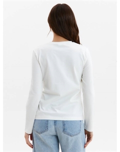 Лонгслив женский : Basic line, цвет экрю, размер 50 Minaku