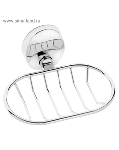 Мыльница настенная A11002-1, решётка, хром Accoona