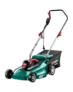 Газонокосилка сетевая ЗУБР ГС-42-2000, 220 В, 2000 Вт, 3200 об/мин, скос 42 см Зубр