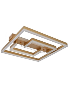 Люстра с ПДУ 1348/1 LED 152 Вт 3000-6000К золото 51×50×9 см Bayerlux