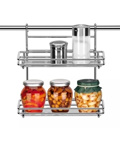 Полка 26х10 см, двухэтажная Tescoma