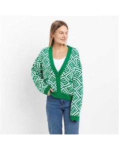 Кардиган женский, цвет тёмно-зелёный, размер ONE SIZE (42-46) Little secret