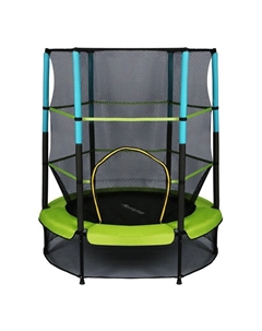 Батут, d=140 см, высота сетки 125 см, зелёный Onlytop