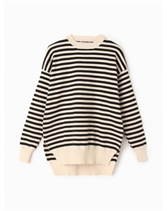 Джемпер женский, чёрный, молочный, размер 46-50 Dommod