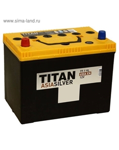 Автомобильный аккумулятор Titan Asia Silver 77 Ач Титан