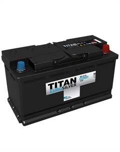 Автомобильный аккумулятор Titan Euro Silver 85 Ач, обратная полярность низкая Титан