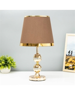 Настольная лампа "Тильда" 1х40Вт Е27 220В золото 25х25х44 см Risalux