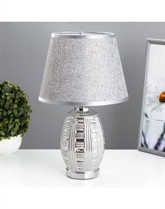 Настольная лампа «Мессина» Е14 40 Вт хром 22.5×22.5×35 см Risalux