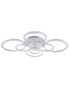 Люстра с ПДУ 1833/8WT LED 228Вт 3000-6000К диммер белый 95х58х15 см Bayerlux