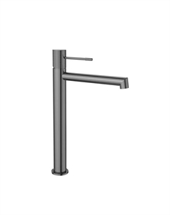 Смеситель для раковины Vincea Desire VBF-1D2GM, однорычажный, излив 173 мм, вороненая сталь  100139