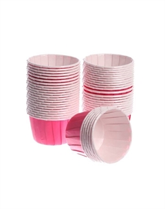 Тарталетка для кексов, набор, 50 шт., розовая Страна карнавалия